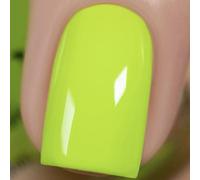 Vishine Smalto Gel Semi Permanente, 16ml Neon Lemon Fluo Giallo Limone Colore UV LED Gel Smalto per Unghie Nail Art Soak Off Manicure - M097