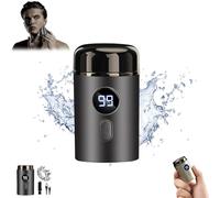 Vishopee Mini Shaver, Vishopee Shaver, Vishopee Mini Portable Electric Shaver, Vishopee Razor, Vishopee Convenient Mini Shaver, Upgrade Pocket Shaver Usb Mini Shavers for Men(Black)