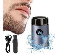 Vishopee Shaver, Timeatea Shaver, Vishopee Mini Portable Electric Shaver, Upgrade Pocket Shaver Usb Mini Shavers for Men - Ipx7 Waterproof (Azul)