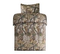 VISI-ONE Realtree APX Camo Twin Set di biancheria da letto 2 pezzi - Biancheria da letto leggera per tutte le stagioni per bambini, ragazzi, ragazze e amanti della natura, ideale per la stanza dei
