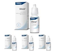 Visial Collirio con Acido Ialuronico, Bianco, 10 ml (Confezione da 4)