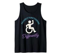 visibilità del difensore dell'inclusione dell'empowerment dell'orgoglio della disabilità Canotta
