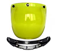 Visiera A Bolla Per Casco Con Bottoni Frontali Con Movimento Sali Scendi