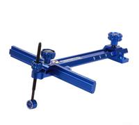 Visiera ad arco ricurvo tipo T in lega di alluminio con per SKALA per tiro con l'arco accessori concorrenza incl. viti (blue)