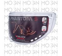 5827V - Airoh Visiera Trasparente per Phantom S predisposta per Pinlock