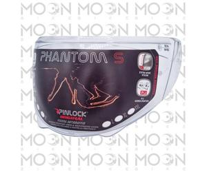 Visiera Airoh 5827V Casco Phantom Phantom S Trasparente Antigraffio Pinlock