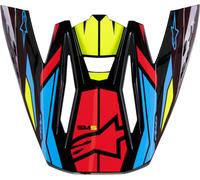 Visiera Alpinestars 8986023-1533-OS Per Casco S-M5 Action 2 - Nero/Giallo Flu...