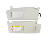 Visiera Anteriore Pannello Parasole Anteriore Grigio Nero Con Specchio Per Il Trucco Per VW, Per Golf 7, Per Passat B8 CC, Per Jetta MK7, Parasole 5GG857551 5GG857552(1 Pair Grey)