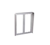 Urmet visiera antipioggia Steel a 2 file per 6 moduli 1158/626