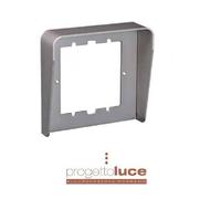 Urmet visiera antipioggia Steel a 1 fila per 1 modulo 1158/611