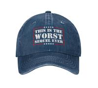 Visiera Baseball,This is The Worst Sequel Ever Trucker Cappello con Visiera,Regolabile Cappellino da Baseball per Uomo Donna Pesca