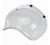Visiera Bubble Biltwell per caschi jet in policarbonato trasparente cafè