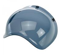 VISIERA BUBBLE BOLLA PER CASCO VINTAGE TRE 3 BOTTONI FUMO CHIARO UNIVERSALE