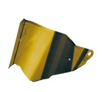 VISIERA CASCO AGV DUAL1 MPLK IRIDIUM GOLD SPECCHIO ORO AX9