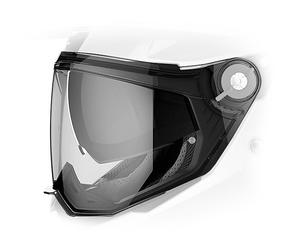 VISIERA CASCO AIROH COMMANDER ECRAN VISOR CLEAR TRASPARENTE