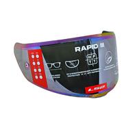 Visiera Casco Arcobaleno Iridium Originale LS2 Rapid III FF820 - MF9677