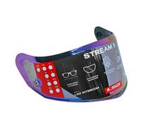 Visiera Casco Arcobaleno Rainbow Originale LS2 Stream II FF808 - MF9680