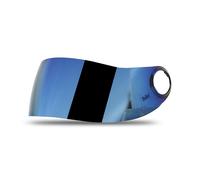 Visiera Casco Blu Cromati Visiera Per Steelbird SBH-17 Modello Caschi