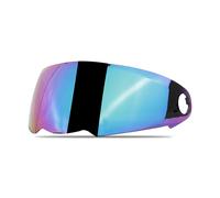 Visiera Casco Cromo Arcobaleno Visiera Per Steelbird SBA-1 Modello Caschi