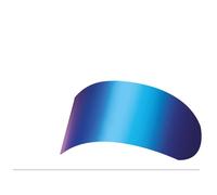 Visiera casco EXO-HX1 KDF-19 blu mirror