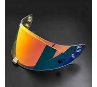 Visiera Casco Moto per HJC Lens Rpha11 Rpha70 Venom Clown 1/2/3/4, Protezione Solare Antivento Casco Parabrezza Moto Visiera Lente Antivento Motociclo Visiera,Normal-I Aurora Red