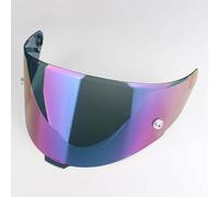 Visiera Casco Moto per kytTT Course, Protezione Solare Antivento Casco Parabrezza Moto Visiera Lente Antivento Motociclo Visiera,Normal-H Ordinary Multicolored