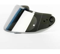 Visiera Casco Moto per MT V-12 TARGO, Protezione Solare Antivento Casco Parabrezza Moto Visiera Lente Antivento Motociclo Visiera,Normal-A Silver Plating