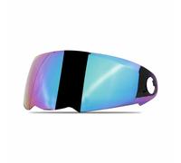 Visiera casco visiera arcobaleno cromata per caschi modello Steelbird SBA-1 N...