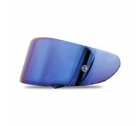 Visiera casco visiera blu cromata compatibile con caschi modello Steelbird SA...