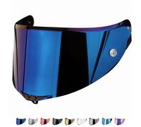 Visiera Compatibile Agv Corsa - Pista - GT Veloce - Blu Specchio