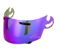 Visiera Compatibile Arai Chaser V Rx7 GP Axces 2 Axces 3 ARCOBALENO