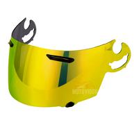 Visiera Compatibile Arai Chaser V Rx7 GP Axces 2 Axces 3 ORO