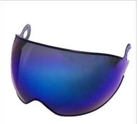 VISIERA COMPATIBILE CON CASCHI MOMODESIGN ANTIGRAFFIO SPECCHIATA BLU.
