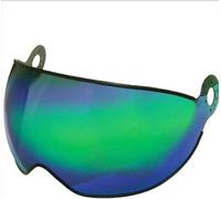 VISIERA COMPATIBILE CON CASCHI MOMODESIGN ANTIGRAFFIO SPECCHIATA VERDE.