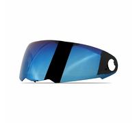 Visiera Cromata Blu Per Caschi Steelbird SBA-1 Modello AEs