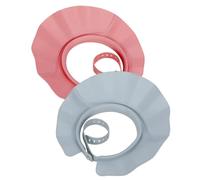 Visiera da bagno per bambini piccoli, 2 pezzi di scudi protettivi morbidi e comodi, visiera da bagno per bambini - per adulti durante il bagno e il nuoto e per lavabi per il viso e gli occhi