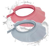 Visiera da bagno regolabile per bambini - Set di morbidi impermeabili