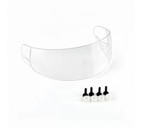 Visiera da Hockey Trasparente Kit di Viti e Distanziatori Compatibile