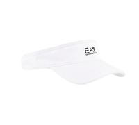 Visiera da tennis EA7 Tennis Pro Cotton - white - Bianco