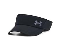 Visiera Under Armour Launch da uomo Nero / Nero / Riflettente TAGLIA UNICA