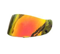 Visiera del Casco, HJ-09 Visiera di Ricambio for Casco AntiGraffio e Anti-UV for CL-15 CL-16 CL-17 CL-SP CS-R1 CS-R2 FS-10 FS-15 IS-16 FG-15 AC-12(Revo Deep Red)