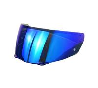 Visiera del Casco, I90 Visiera di Ricambio HJ-33 Visiera for Casco HJC i90 Caschi Protezione UV Caschi Moto Antivento Parti(Revo Deep Blue-Day Use Only)