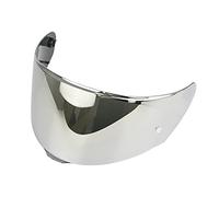 Visiera del Casco, Lente Visiera Casco, Protezione Anti-UV, Protezione Solare, Casco REVO, Lente Integrale, Compatibile con FF320, FF353, FF800 (Blu)(Mirror)