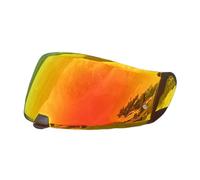 Visiera del Casco, Visiera di Ricambio HJ-20M, Protettiva UV, AntiGraffio, for Casco HJC FG-17 IS-17 C70.(Revo Deep Red)