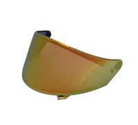 Visiera del Casco, Visiera for Casco, Adatta for Lenti for Casco KYT NF-R/TT-C/GP Accessori Parabrezza (GP Nero)(Nf-RX Clear)