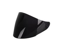 Visiera del Casco, Visiera for Casco, Adatta for Lenti for Casco KYT NF-R/TT-C/GP Accessori Parabrezza (GP Nero)(GP Black)