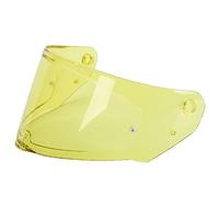 Visiera del Casco, Visiera for Casco, Compatibile con LS-2 FF320 328 353 800 Lente for Casco Compatibile con LS-2 Ingranaggi di Ricambio for Casco Scudo for Casco (Fumo)(Yellow)