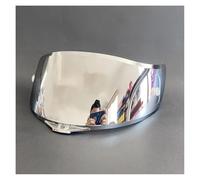 Visiera del Casco, Visiera for Casco, Visiera for Casco da Corsa for Motocicletta, Lenti integrali for Occhiali da Casco AGV K1 K3 SV K5 (Oro)(Silver)