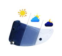 Visiera del Casco, Visiera fotocromatica for Casco HJC RPHA70 RPHA11 HJ-26 ST Visiera Casco Moto Lente UV Cut ad Alta Resistenza for Uso motociclistico(Hj26 Clear)