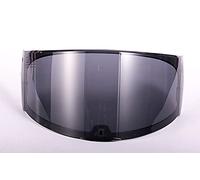 Visiera del Casco, Visiere for Casco, compatibili con LS-2 Ff320 vestibilità Adatta Compatibile con LS-2 FF800/FF328/FF353 Modello Lente for Casco Trasparente fumé Colorata (Fumo)(Smoke)